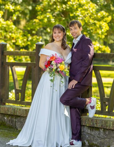photographe de mariage à La Ferté St Aubin : photo de couple jeune et dynamique